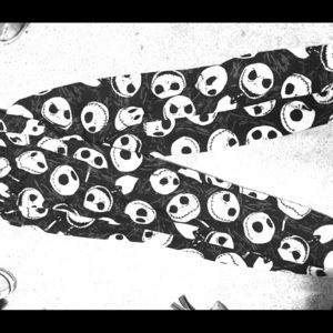 Jack skeleton pajama pants